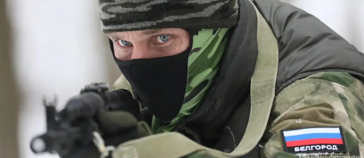 Военный из теробороны в Белгородской области.