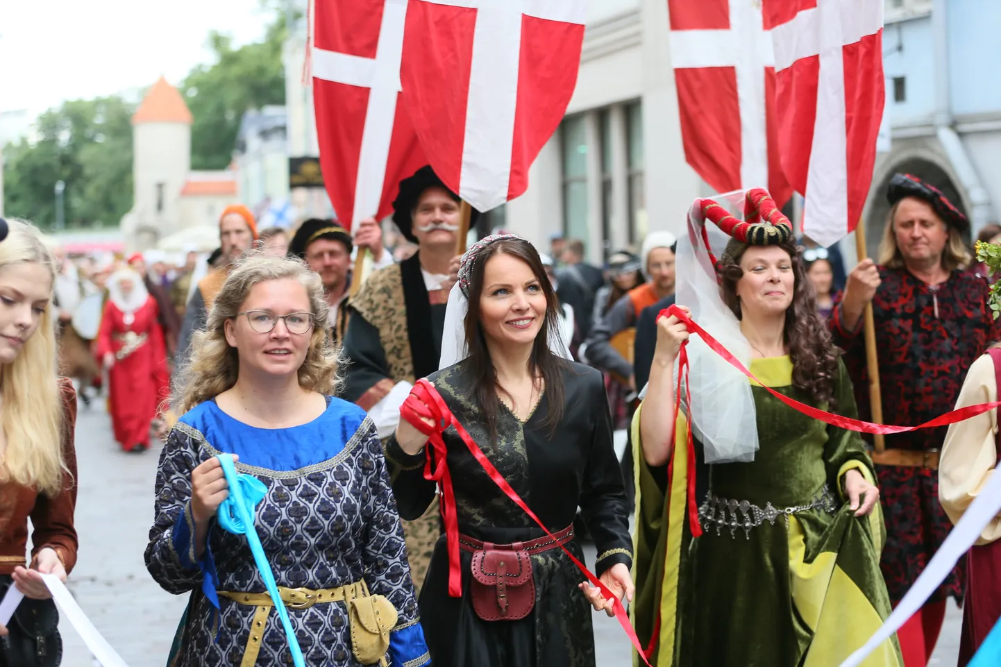 Keskaja päevade rongkäik.