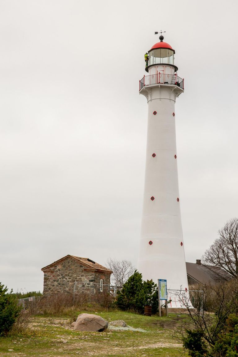 Renoveeritud Kihnu tuletorn on populaarne külastuskeskus. Fotod Urmas Luik FOTO: Urmas Luik/Parnu Postimees /