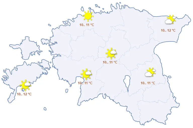 Ilm kolmapäeval