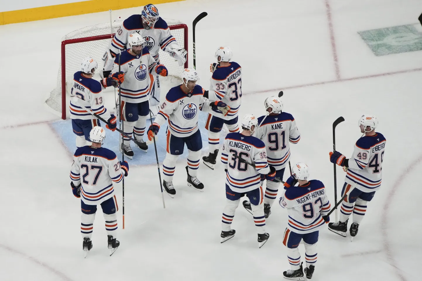 Edmontonas "Oilers" hokejisti