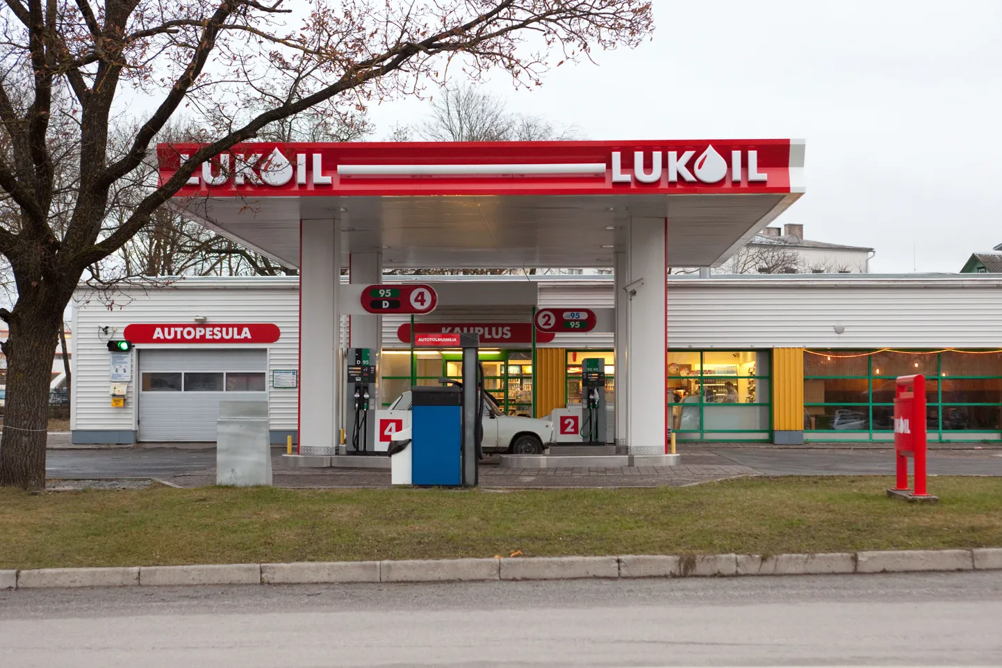 Lukoili tankla.
