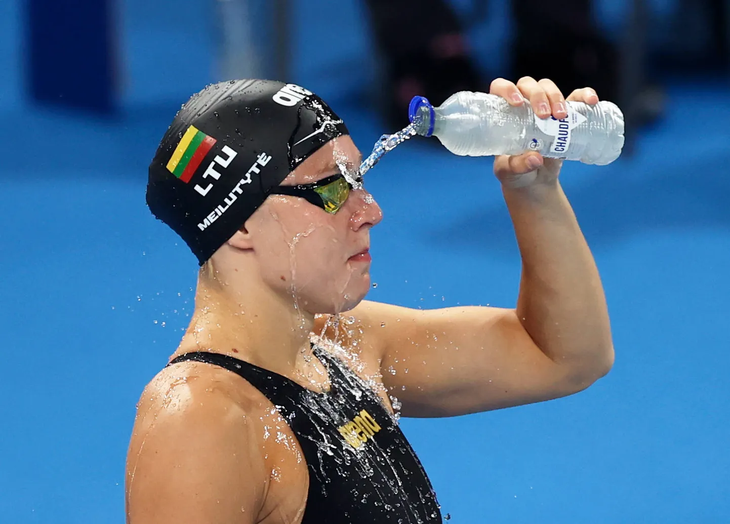 Leedulannal Ruta Meilutytel läheb basseinis paremini kui väljaspool seda.
