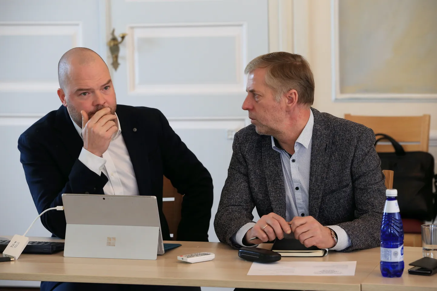 Miljarditehase eestvedajad Aadu Polli ja Margus Kohava.