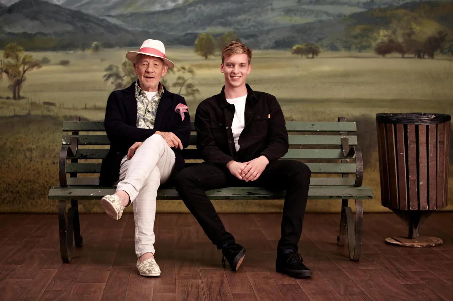 George Ezra and Sir McKellan