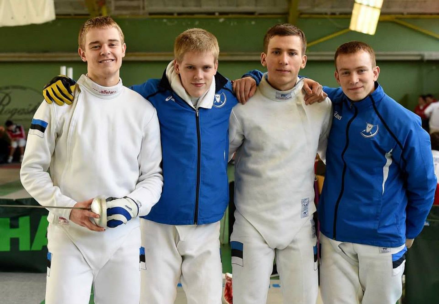 Ruslan Eskov, Mart Lättekivi, Klim Gusarov, Eduard Lebedev.
