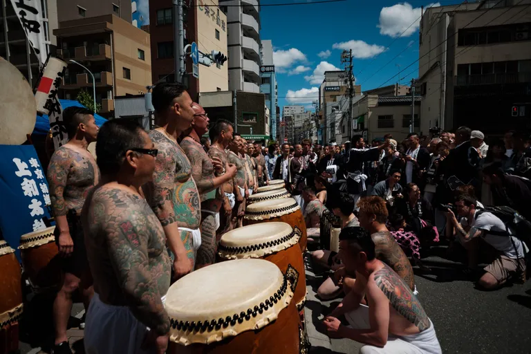 Jaapani tänavafestival Sanja Matsuri