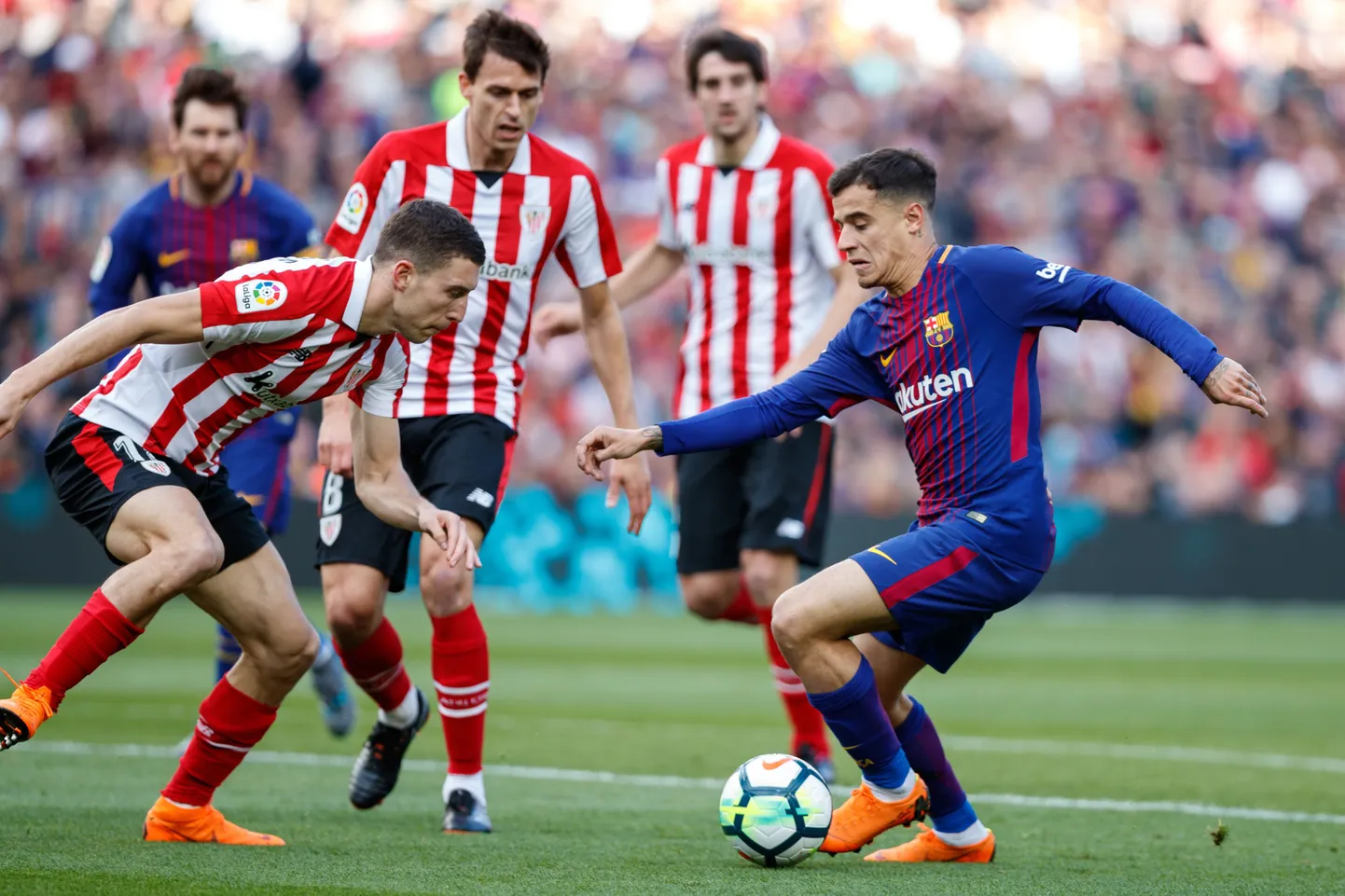 Philippe Coutinho ei saa sel hooajal Meistrite liigas Barcelona särki kanda.
