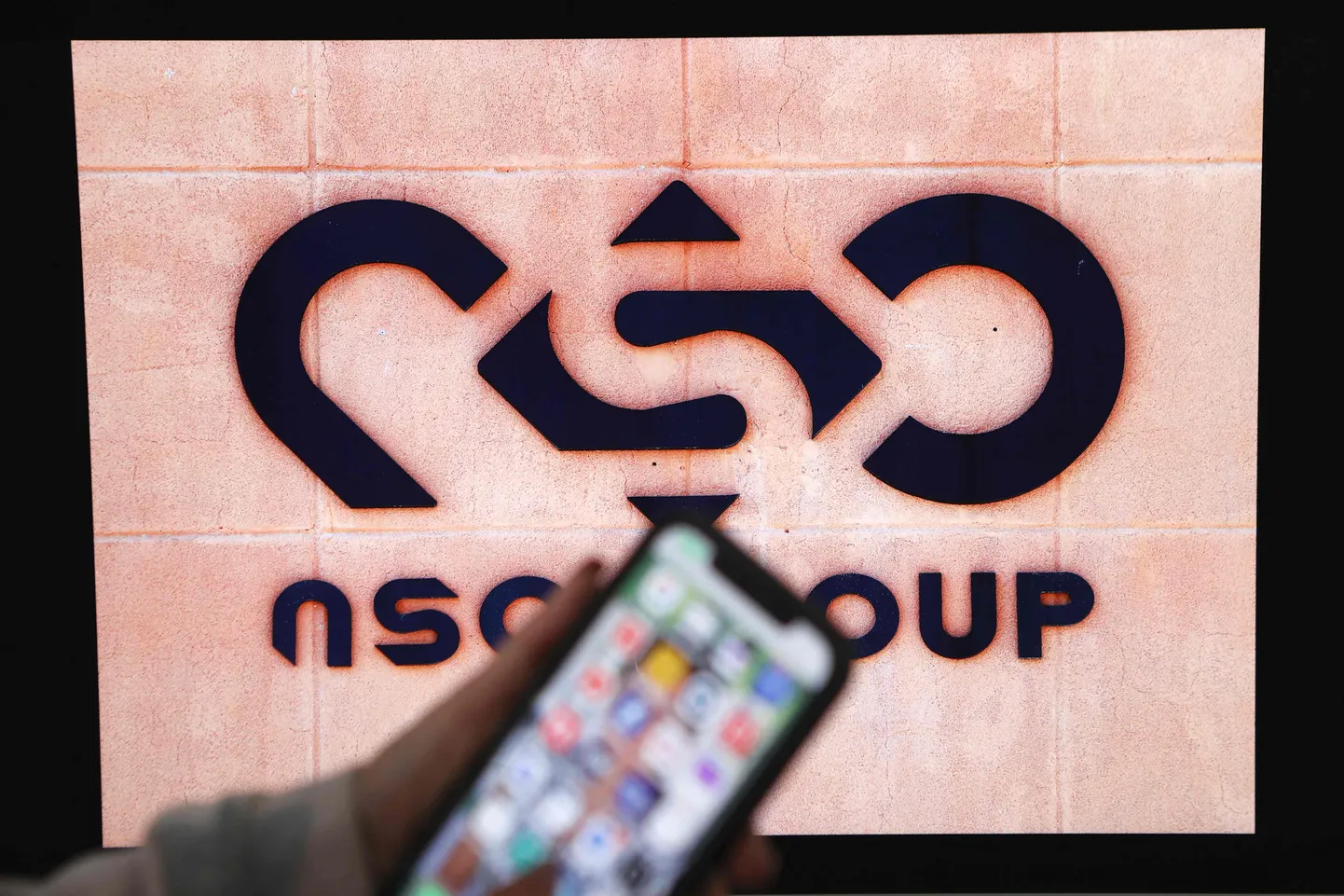 Ettevõtte NSO Group logo.