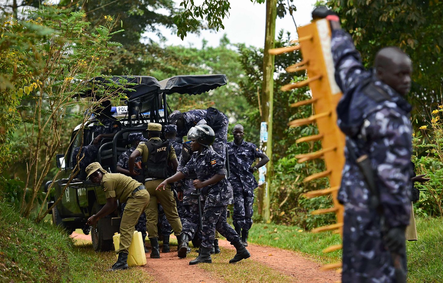 Ugandas käib ulatuslik politseioperatsioon rohkem kui 200 vanglapõgeniku tabamiseks. Pilt on illustratiivne.