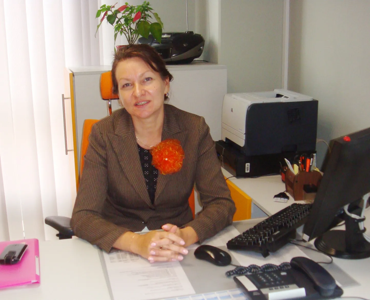 Руководитель Ида-Вирумааского отделения Эстонской кассы страхования от безработицы Аннеки Теелахк.