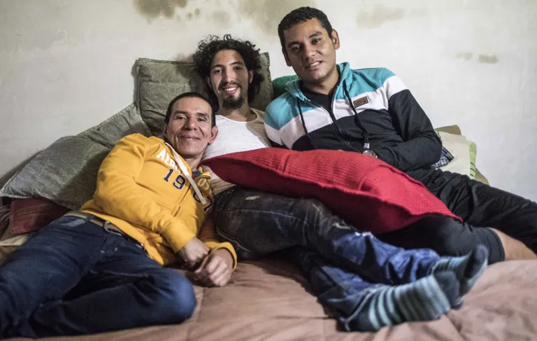 Alejandro Rodriguez (vasakul), Victor Prada (keskel) ja Manuel Bermudez