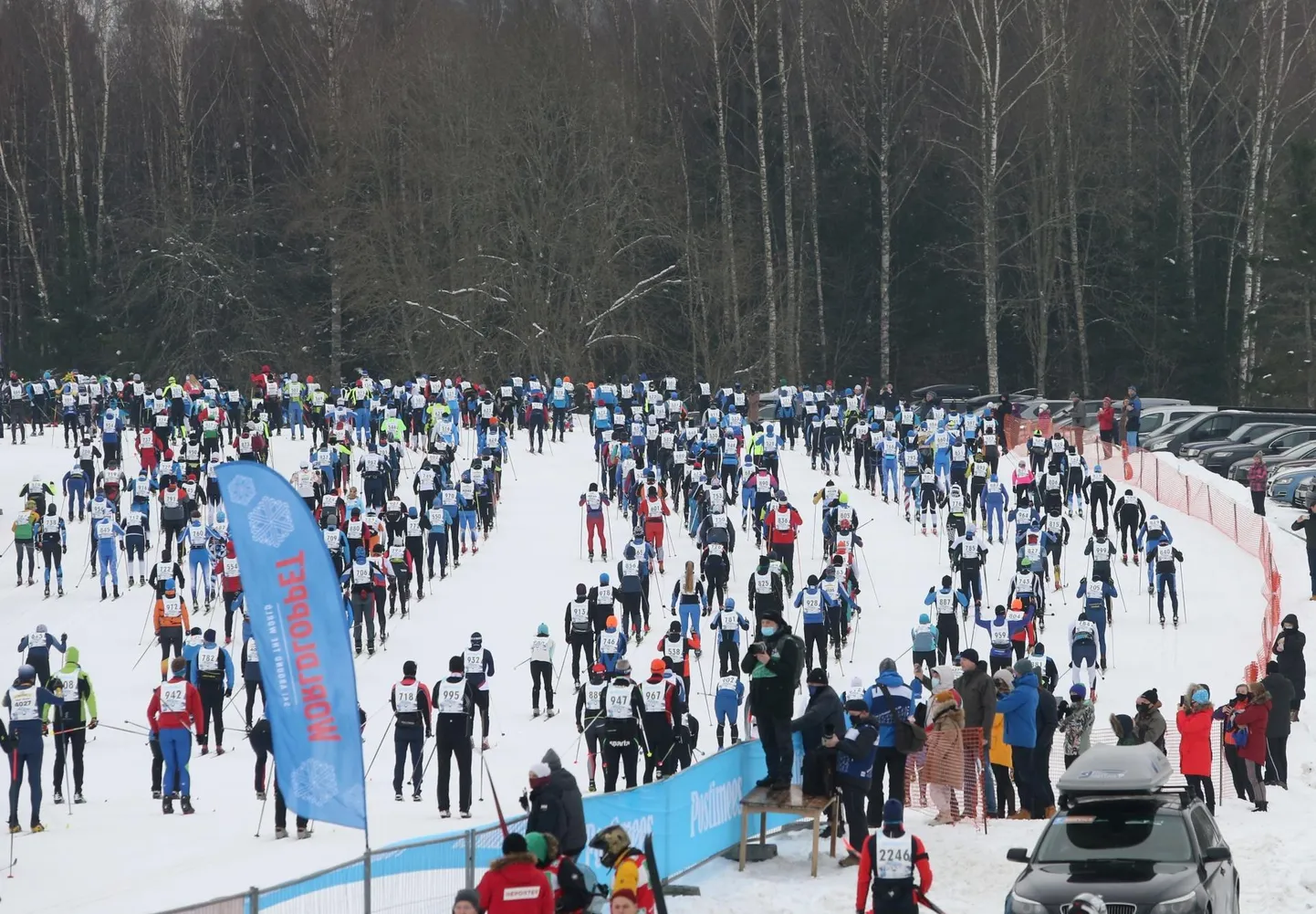 Tartu maratoni 63 kilomeetri pikkusele põhidistantsile startis 2510 suusasõpra.