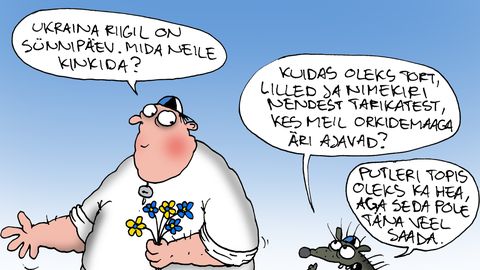 JUHTKIRI ⟩ Eesti kingitus Ukraina sünnipäevaks