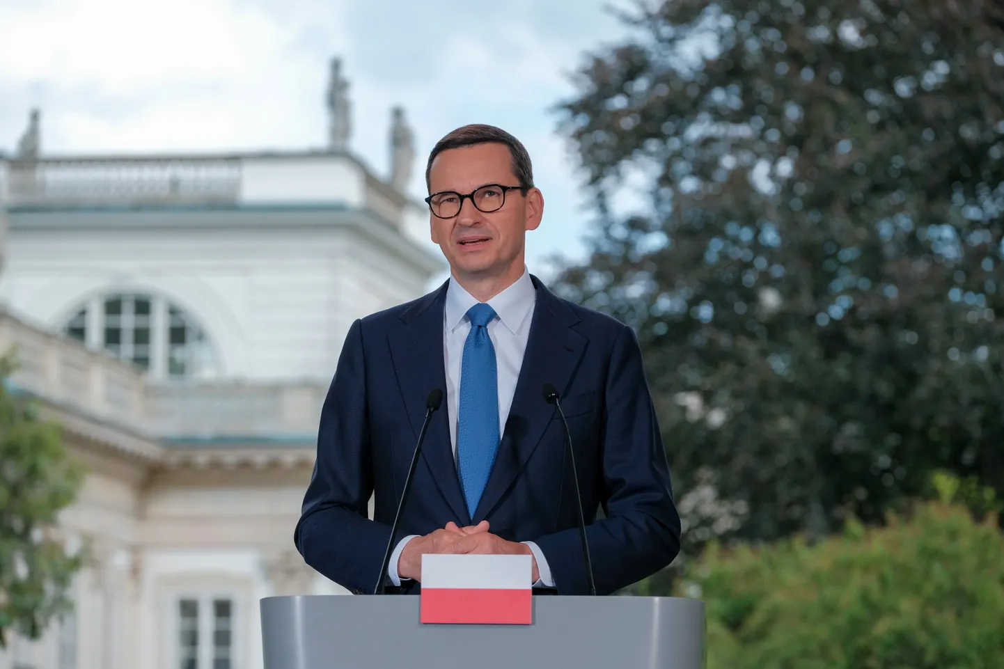 Polijas premjerministrs Mateušs Moraveckis.