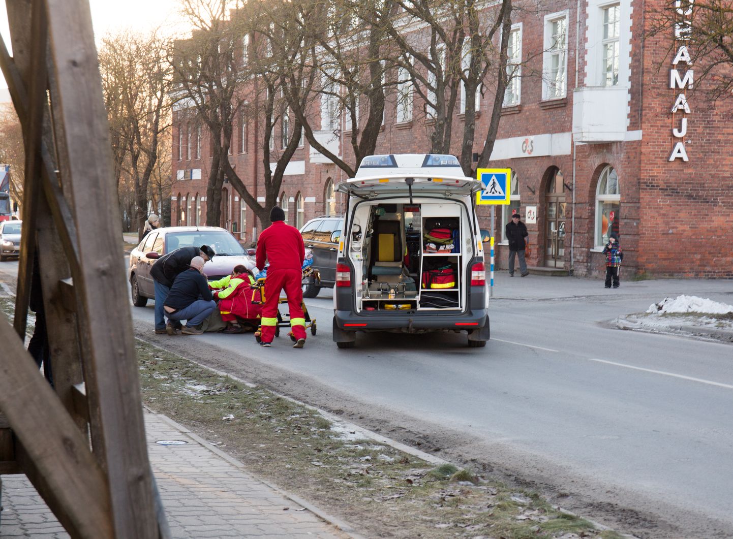 Õnnetus Tallinna tänaval