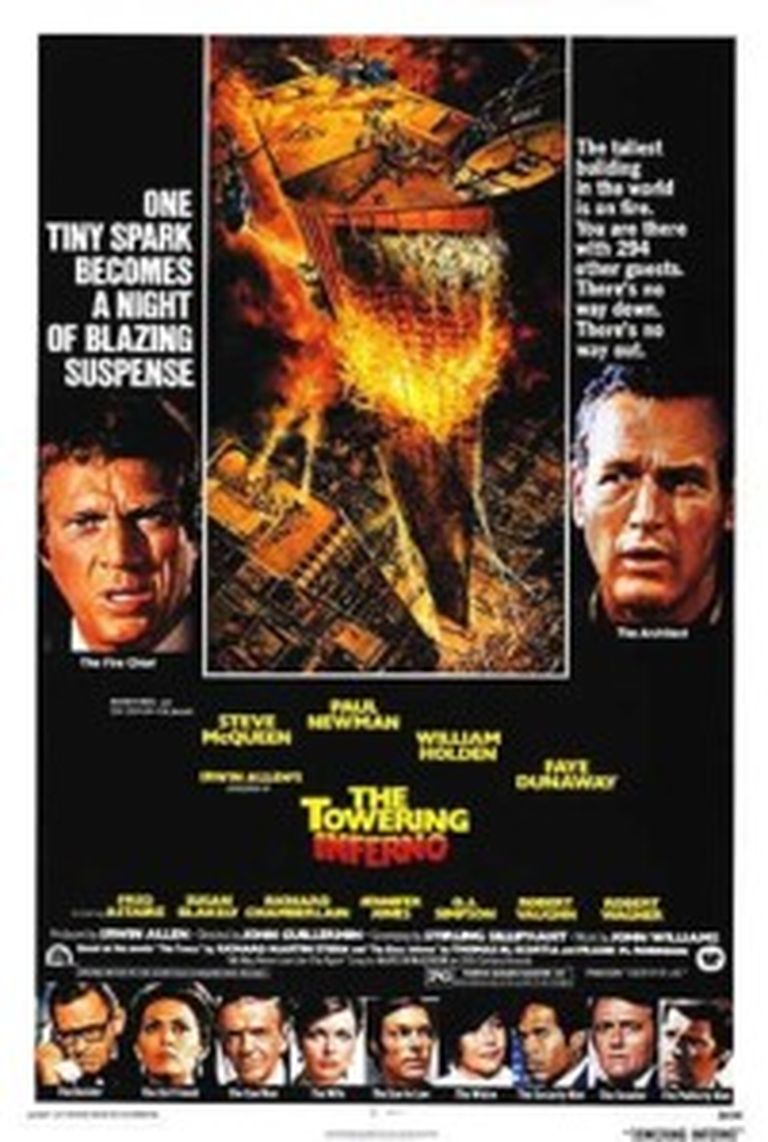 1975. aasta filmi «The Towering Inferno» reklaam
