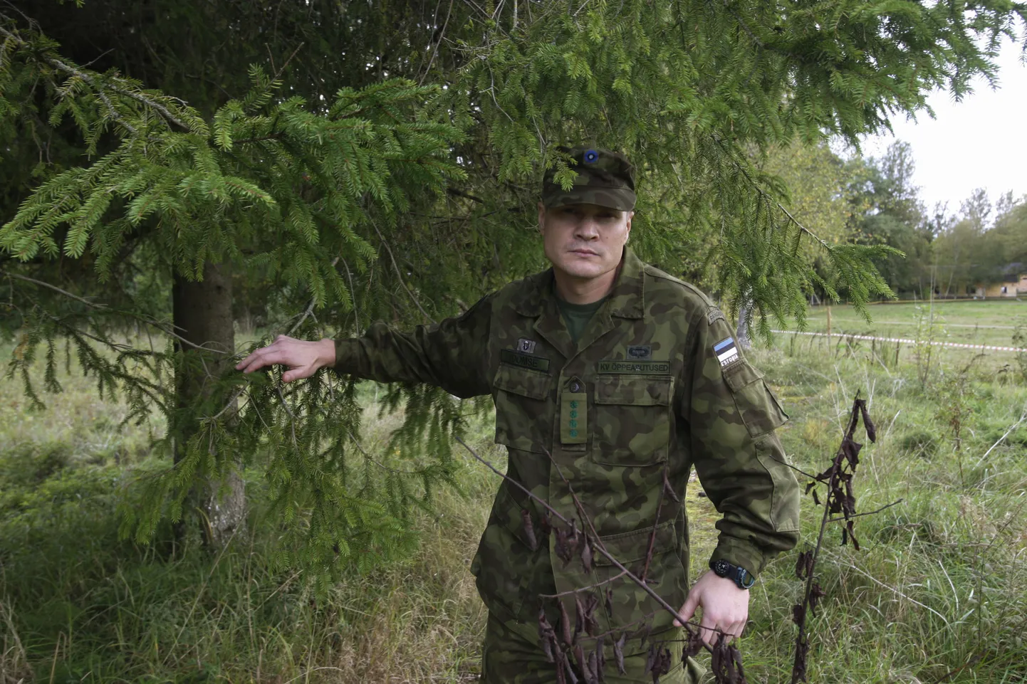 Kaitseväe ohvitser Rene Toomse