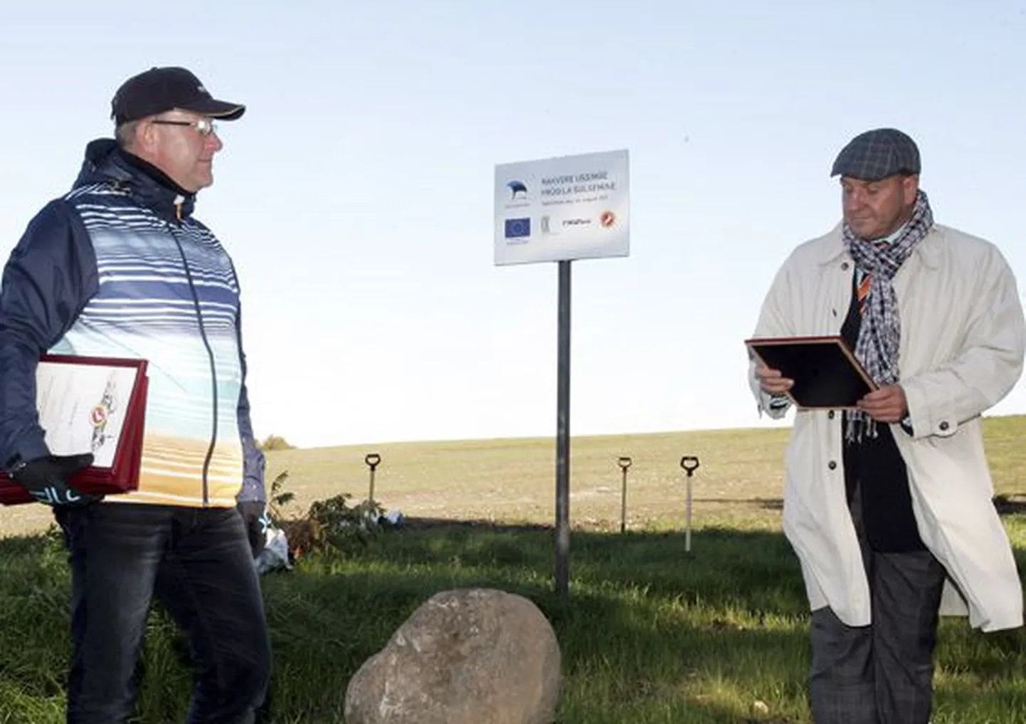 Rakvere linnapea Andres Jaadla (paremal) sissetulek on Eesti linnajuhtide seas suuruselt üheksandal kohal, abilinnapea Ain Suurkaev  mahub samuti edetabelisse.