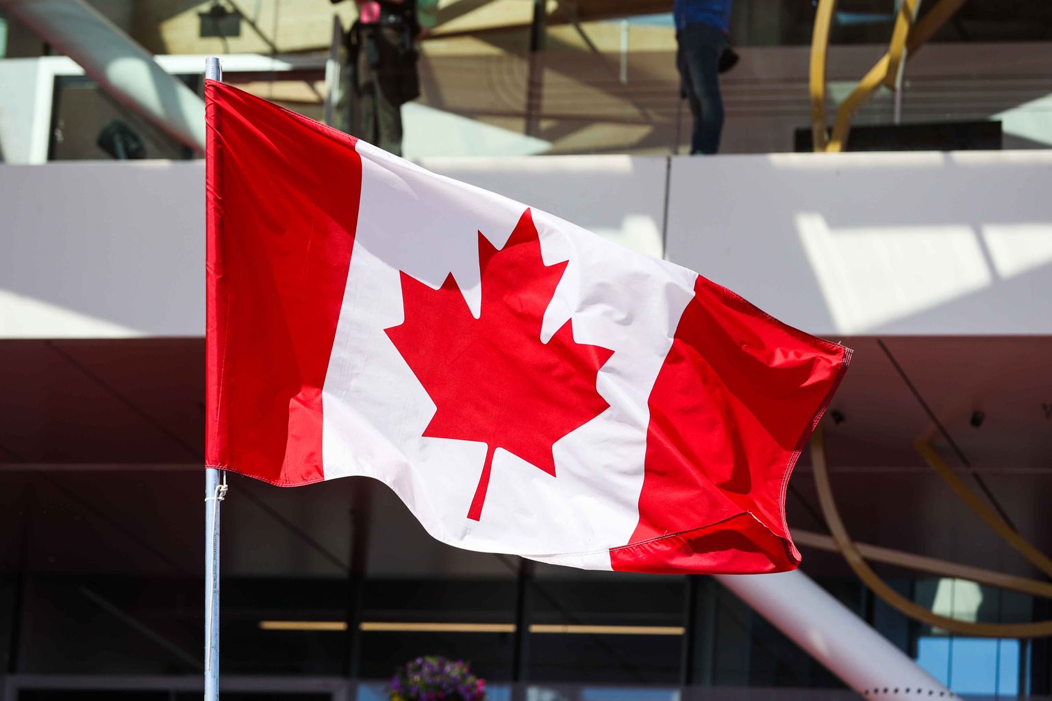 Kanada lipp. Pilt on illustratiivne.
