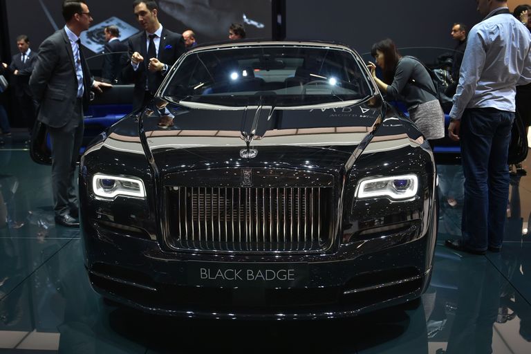 Снимок иллюстративный Rolls-Royce Wraith Black Badge
