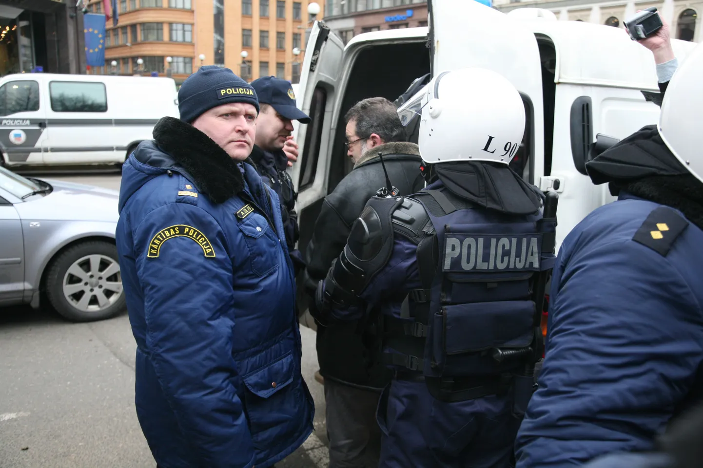 Полиция Латвии. Фото иллюстративное.