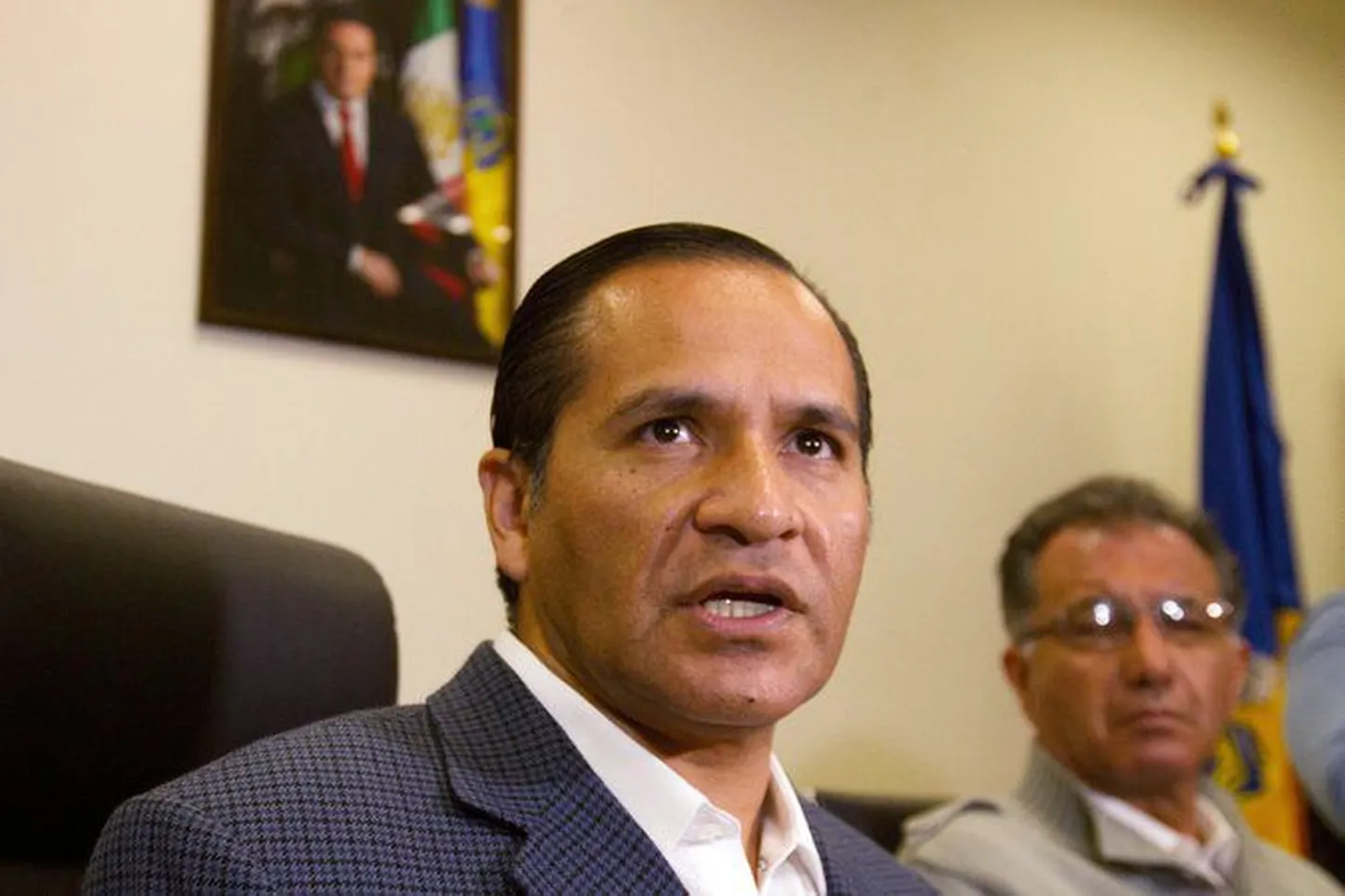 Jalisco osriigiprokurör Eduardo Almaguer.