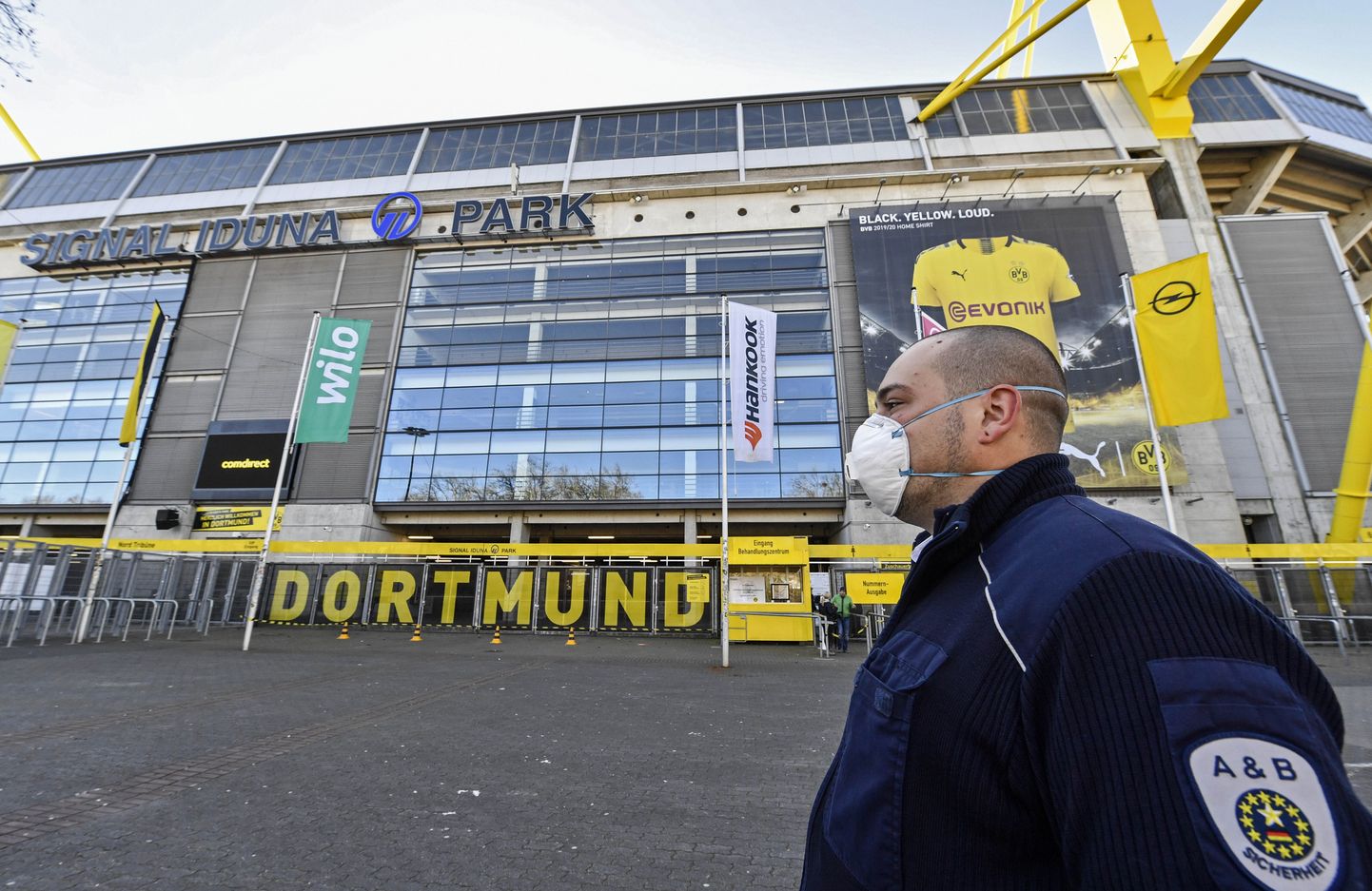 Dortmundes "Borussia" stadions Vācijā.