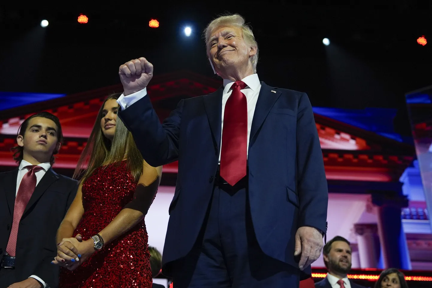 President Donald Trump 18. juunil Milwaukees vabariiklaste rahvuskongressil.