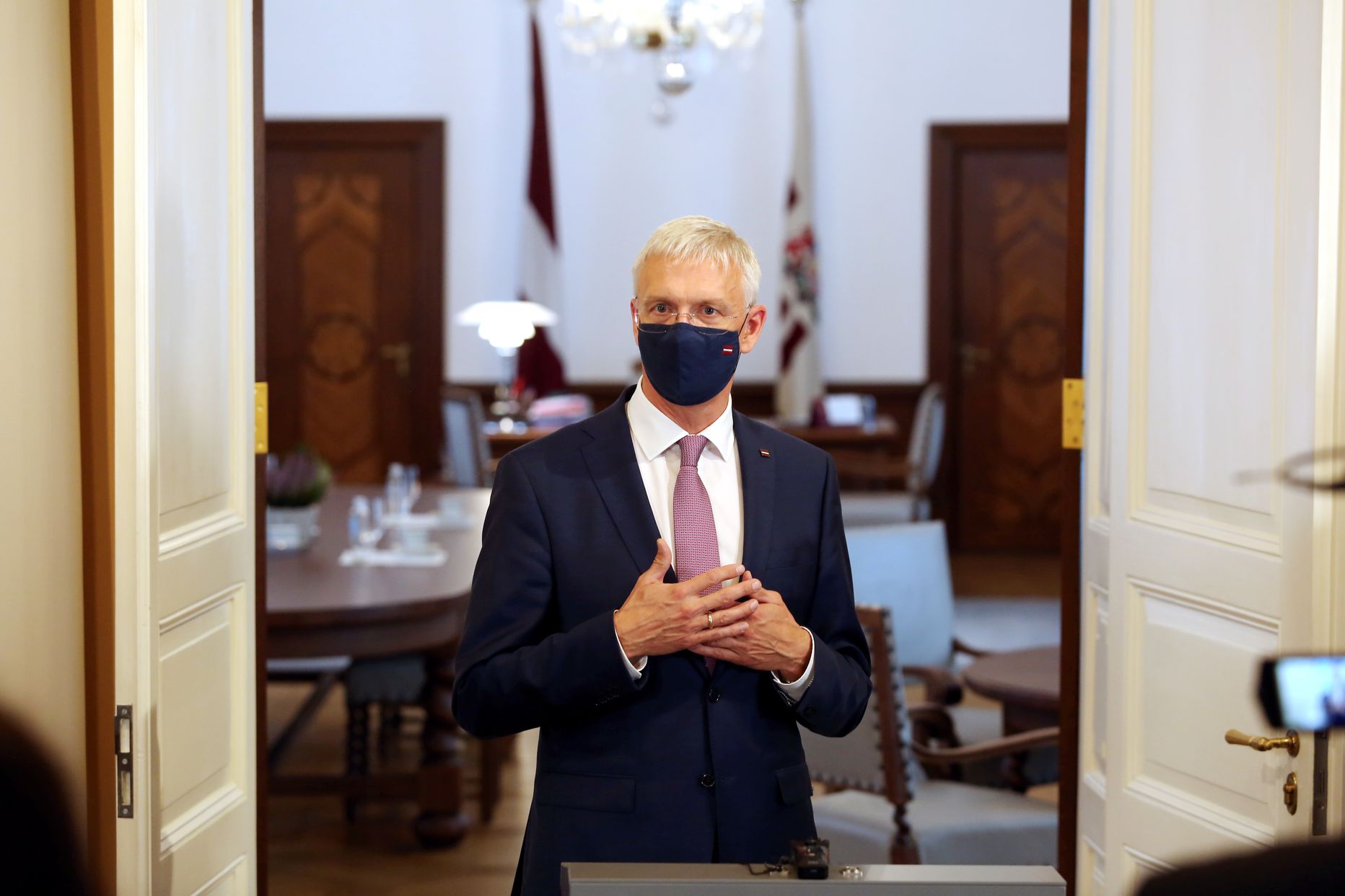 Ministru prezidents Krišjānis Kariņš.