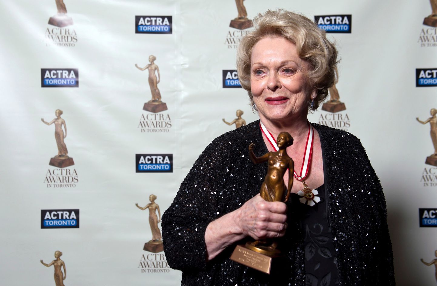 Shirley Douglas ACTRA auhinnagalal aastal 2013.