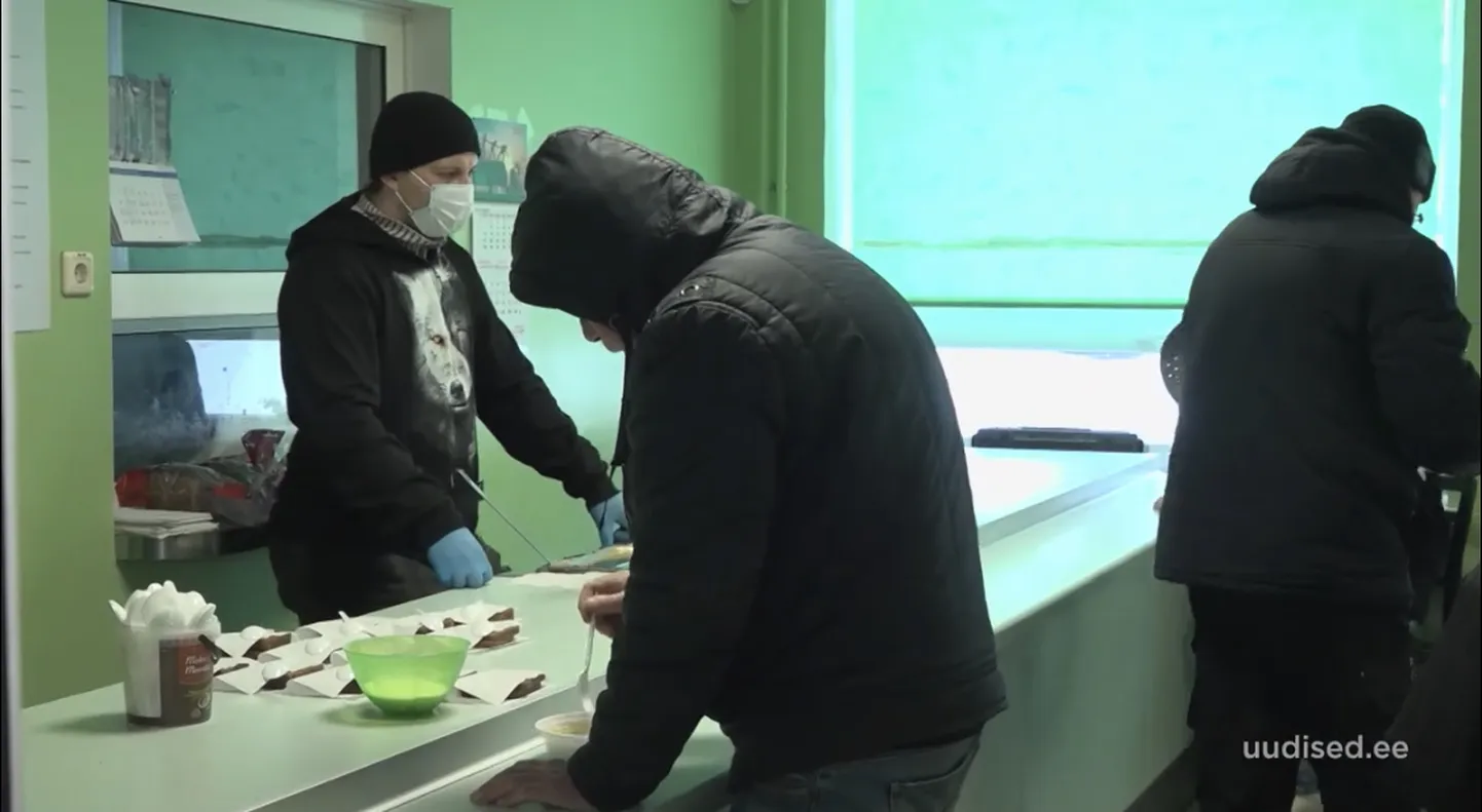 Суповая кухня в Ласнамяэ.