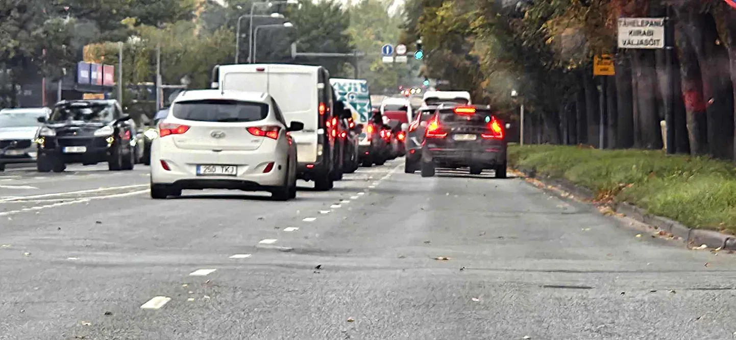Автомобильная пробка.