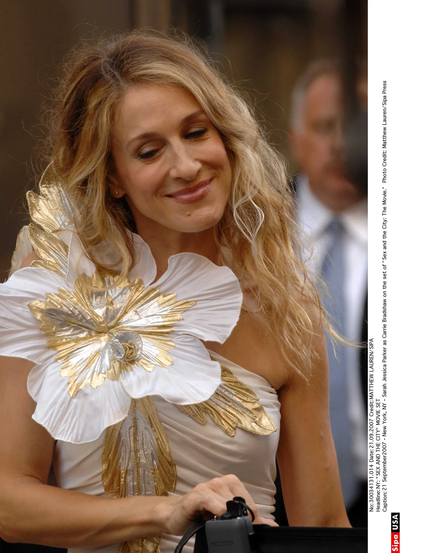 Sarah Jessica Parker võtteplatsil