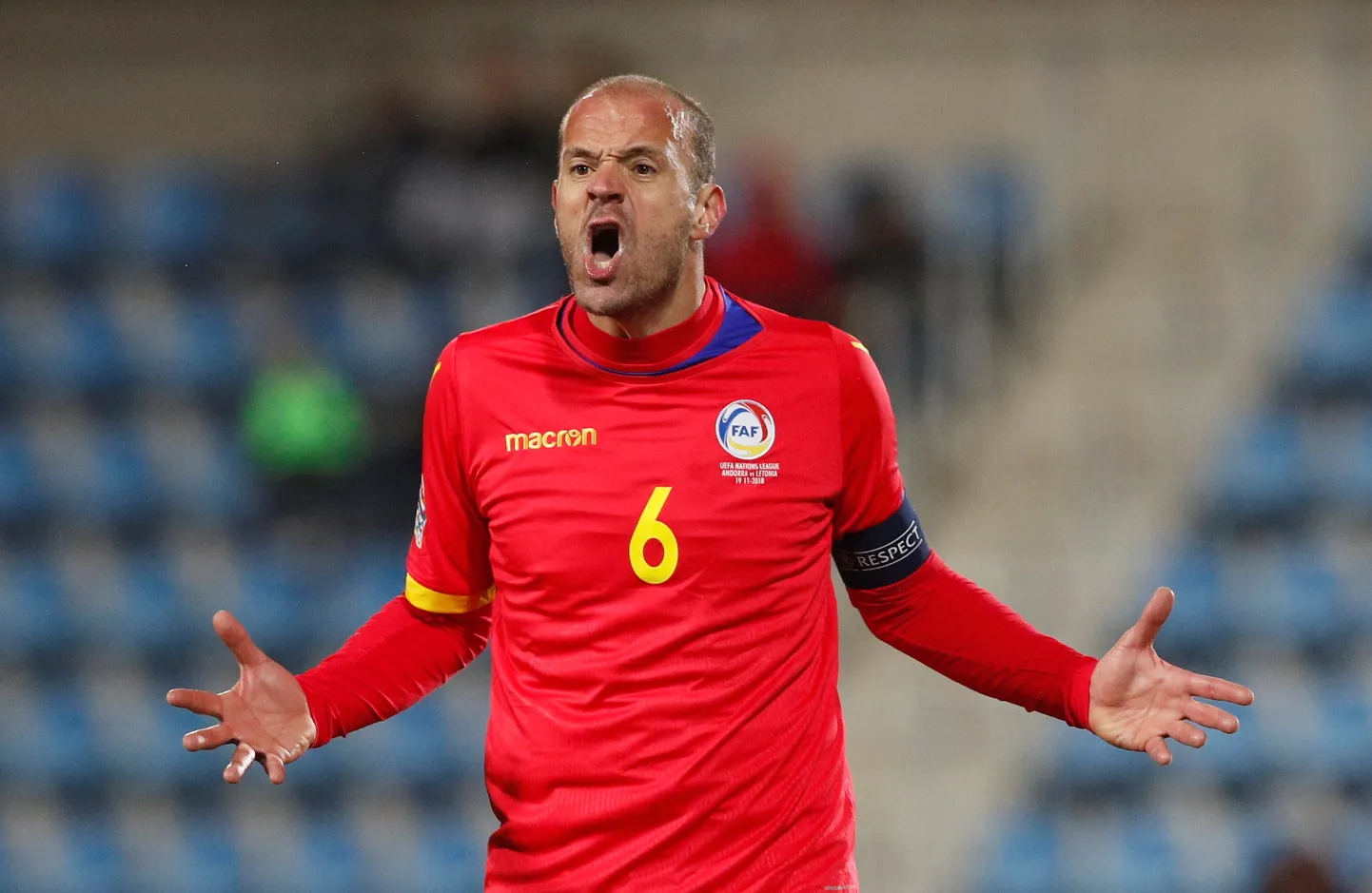 Andorra koondise kapten Ildefons Lima.