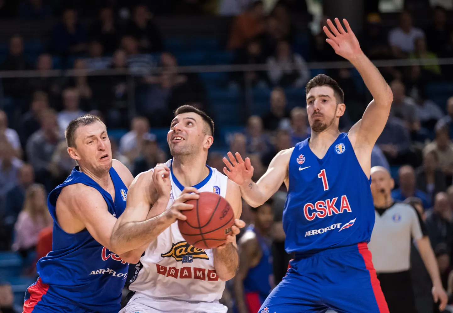 BC Kalev/Cramo kaotas kolmapäeval Ühisliigas kodus 95:105 Moskva CSKA-le.