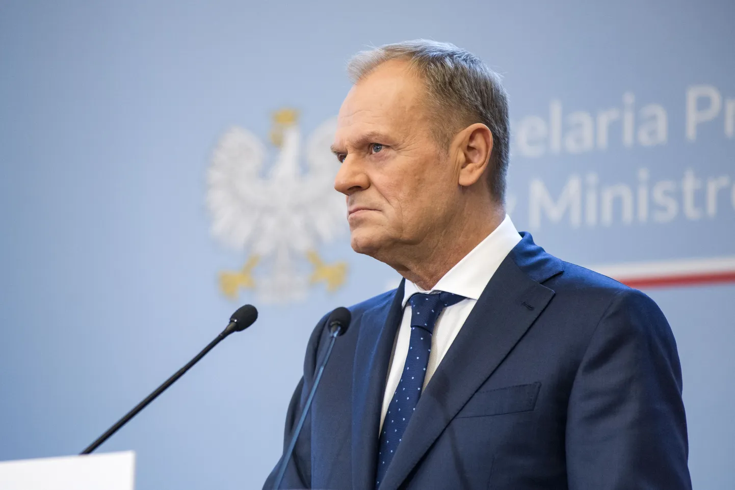 Poola peaminister Donald Tusk.