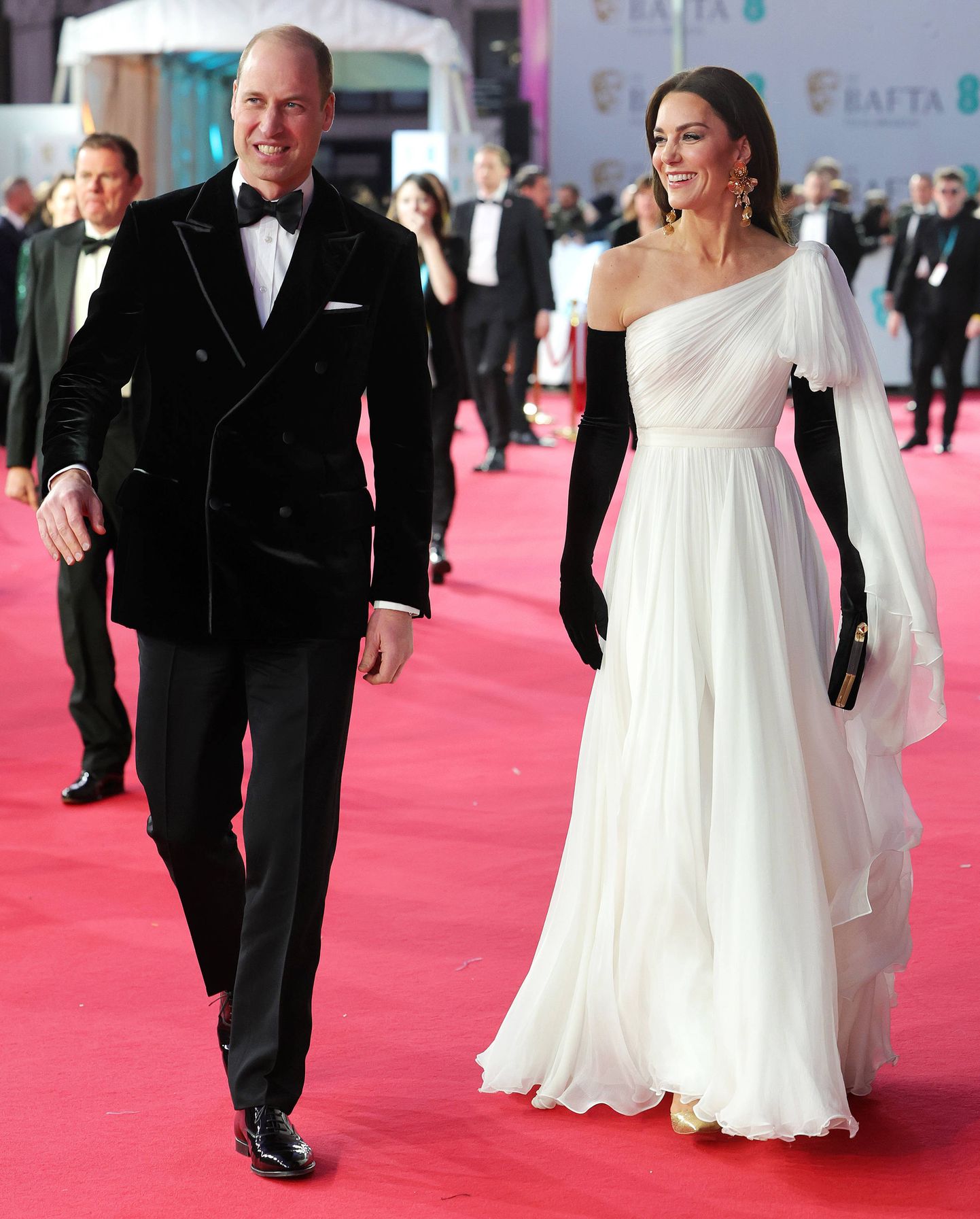 Kate ja William BAFTA filmiauhindade jagamisel 19. veebruaril.