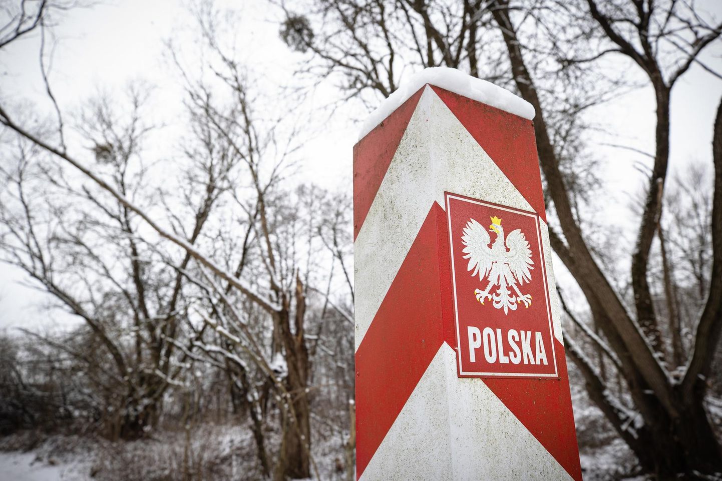 Poola piiripost.
