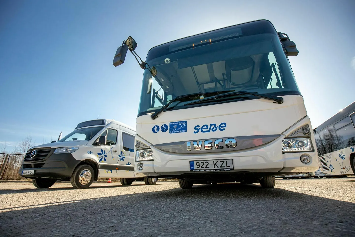 Virtsu–Pärnu liinil sõidavad Sebe bussid.