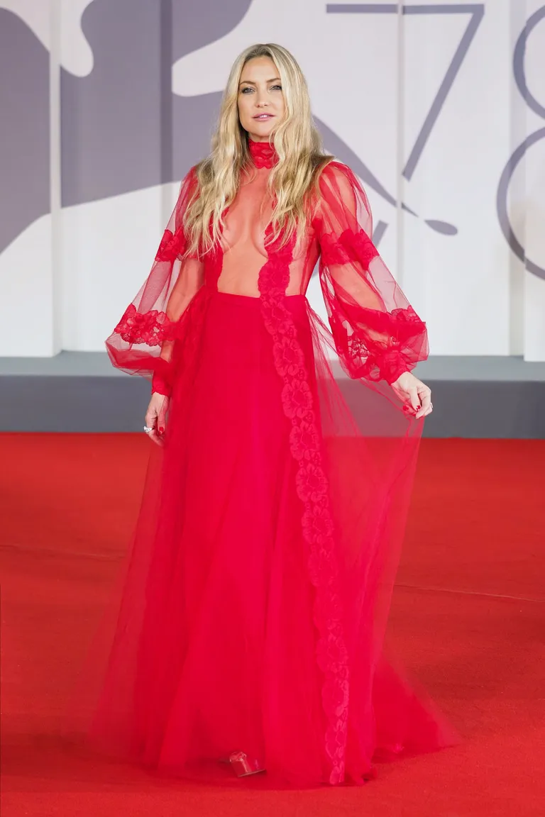 Kate Hudson filmi «Mona Lisa And The Blood Moon» esilinastusel.