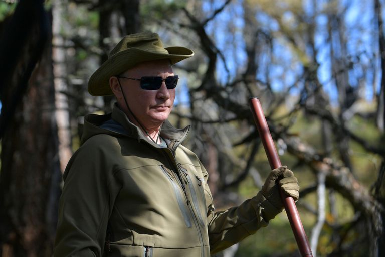 Venemaa president Vladimir Putin 2019 oktoobris puhkusel Siberis