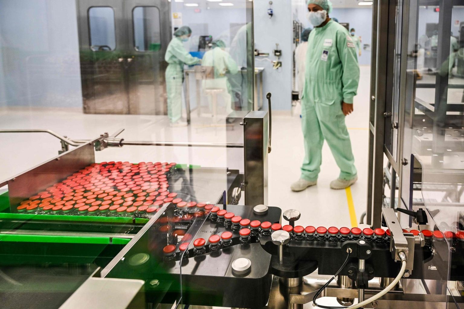 AstraZeneca ja Oxfordi ülikooli koroonaviiruse vaktsiinikandidaadi suuremahulist tootmist testitakse Catalent Biologicsi tehases Itaalias Anagnis. 