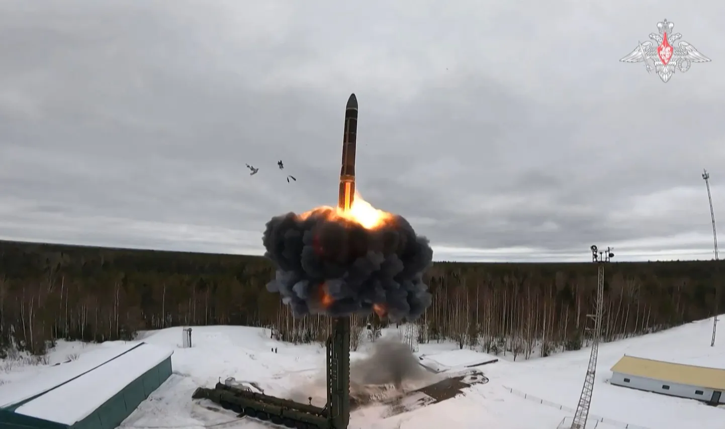 Запуск ракеты. Иллюстративное фото.