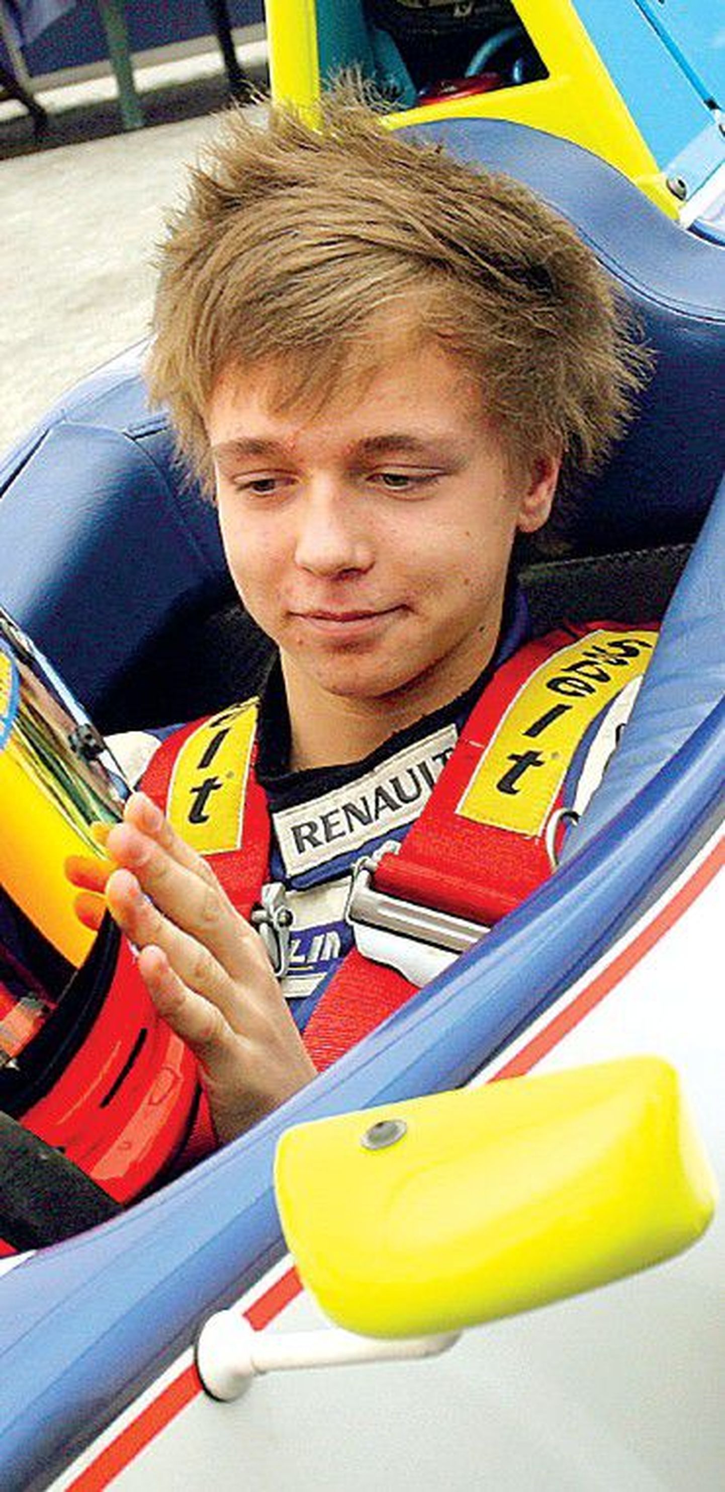 18-летний эстонский гонщик Кевин Корьюс вчера смог осуществить свою мечту.