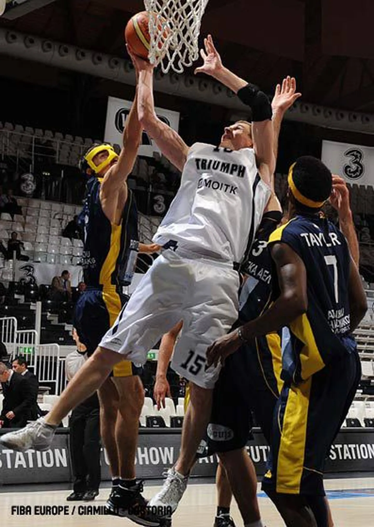 Euro Challenge'i eelringi kohtumine Lugano Basket vs Ljubertsõ Triumph.