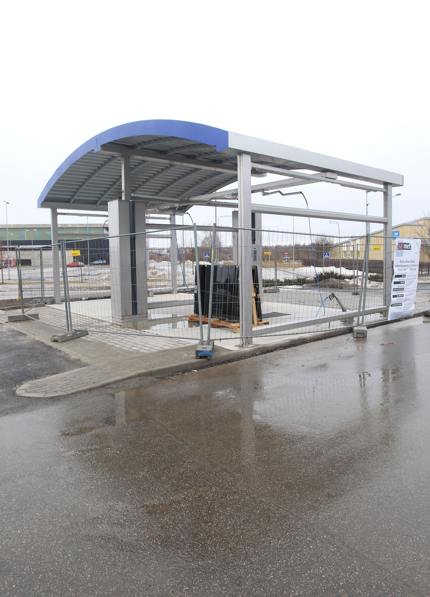 Statoil proovib selvepesulat esimest korda Kalda tee teenindusjaamas.