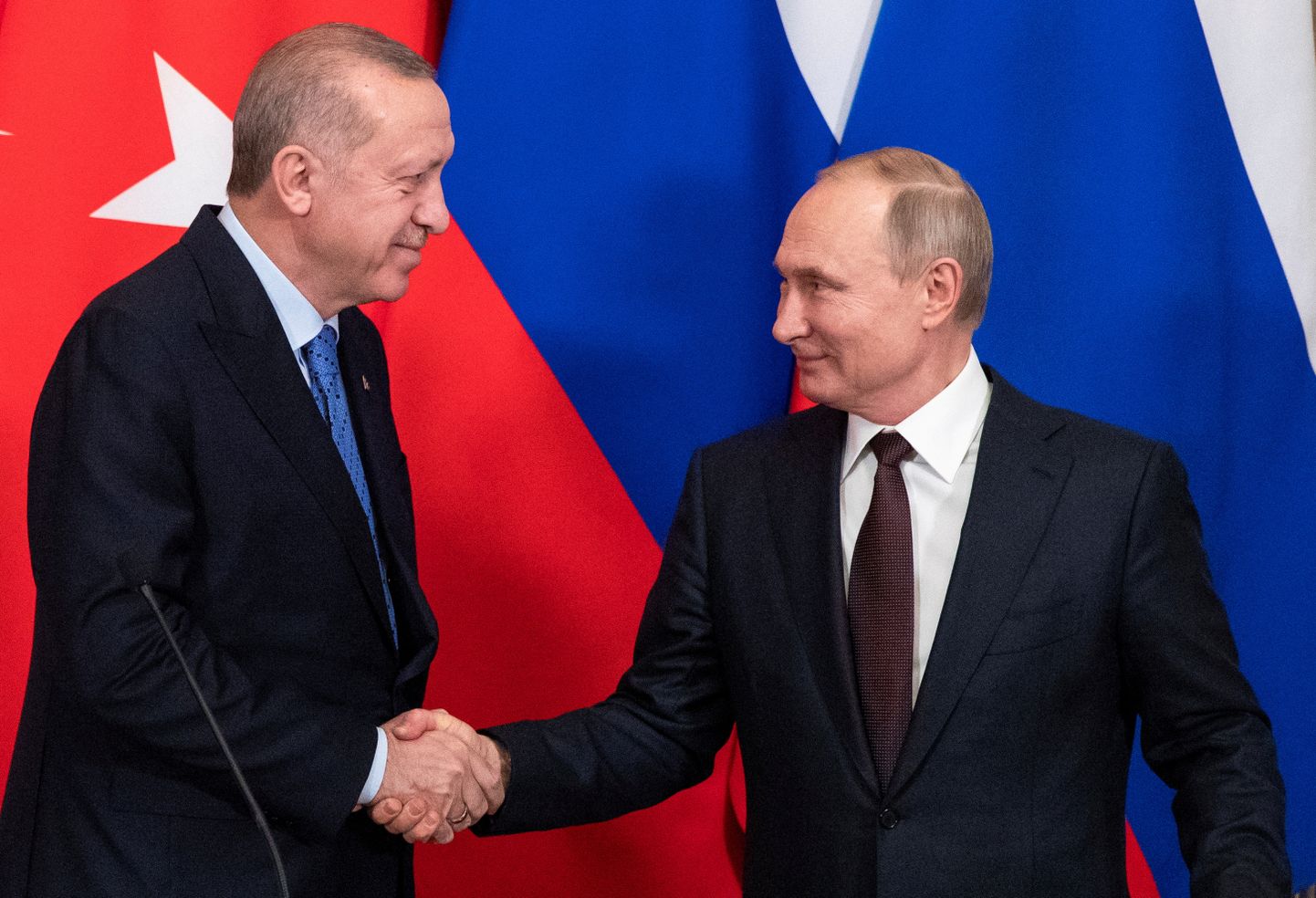 Putins un Erdogans 2020. gadā