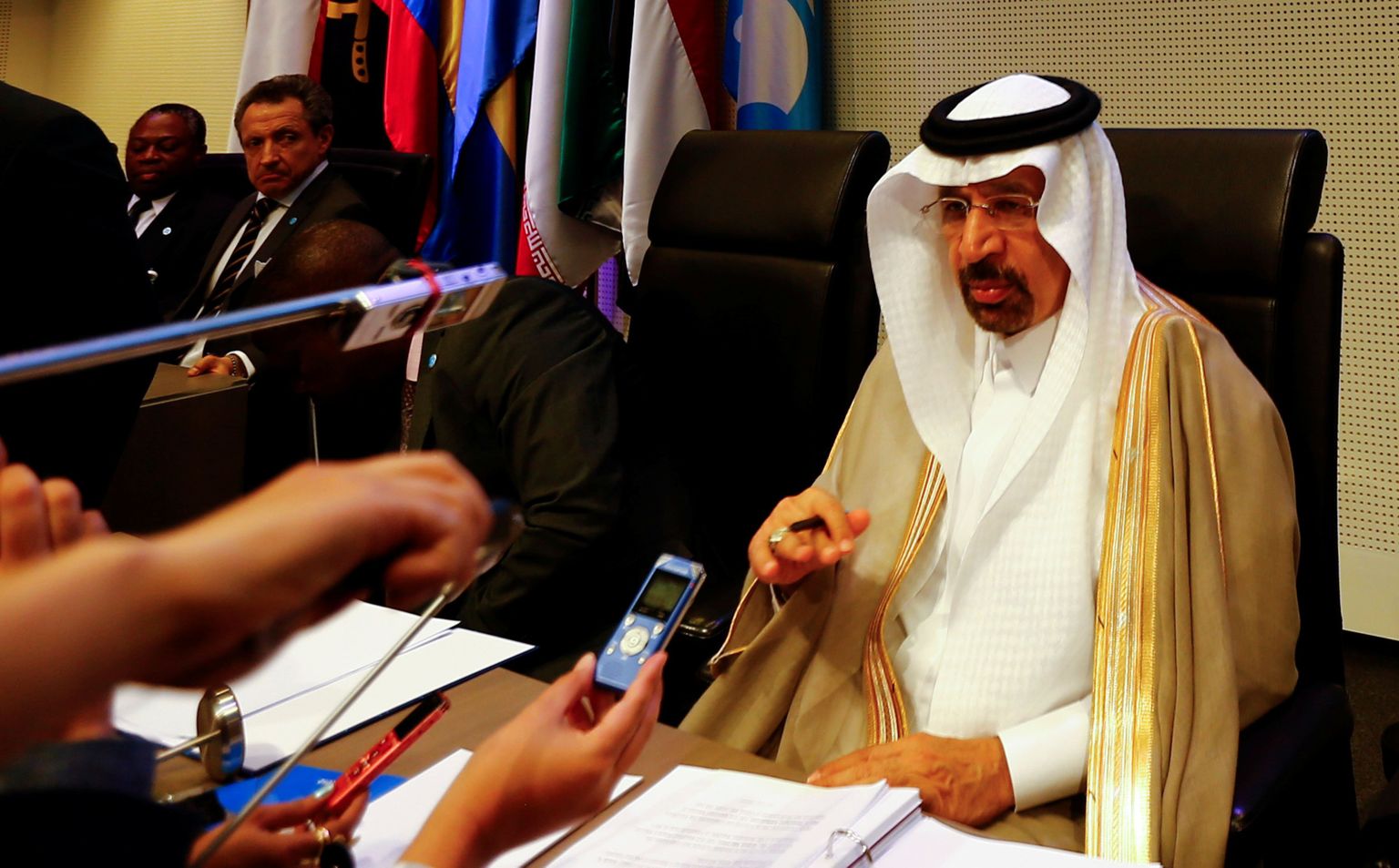 OPECi president, Saudi Arabia energiaminister Khalid al-Falih.