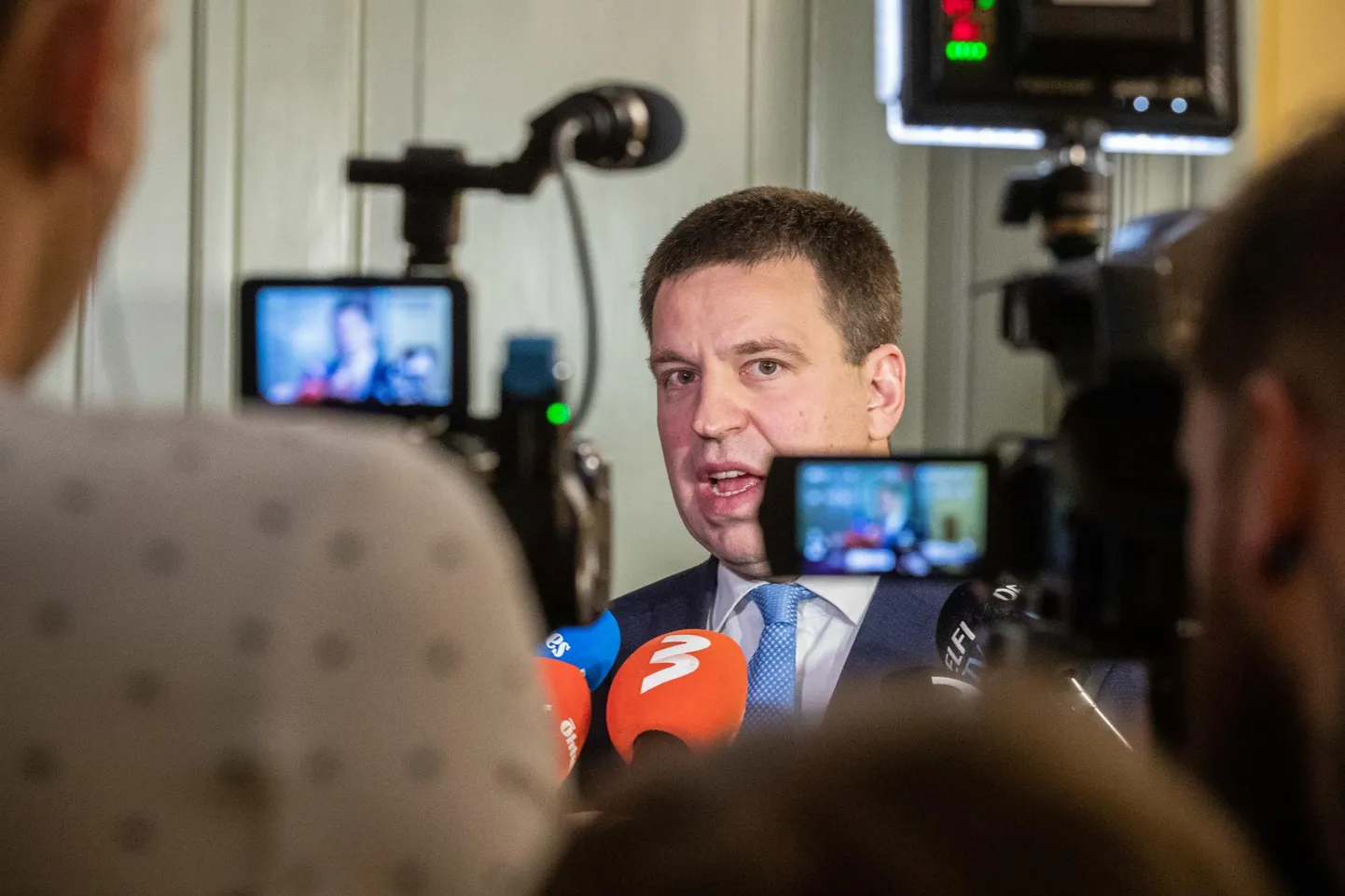 Peaminister Jüri Ratas möödunud nädalal, kui tunnistas, et tegu oli elu keerulisima poliitilise kriisiga.